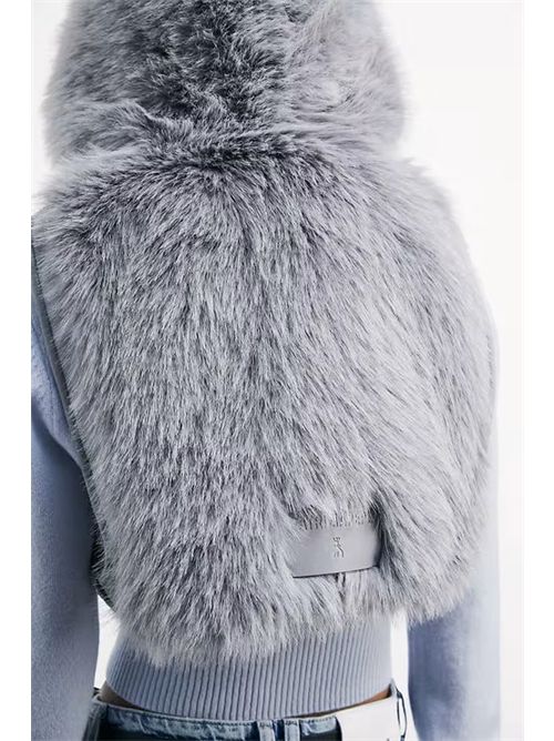 PATRIZIA PEPE GILET MORBIDO CON CAPPUCCIO PATRIZIA PEPE PATRIZIA PEPE | 2F0095-E077S746